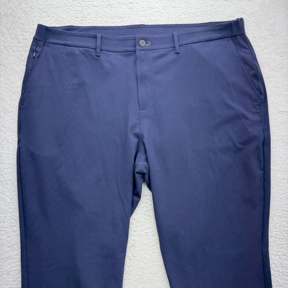 Public Rec All Day Every Day Pants Mens 42x30 Navy Blue Technical Chino Trousers